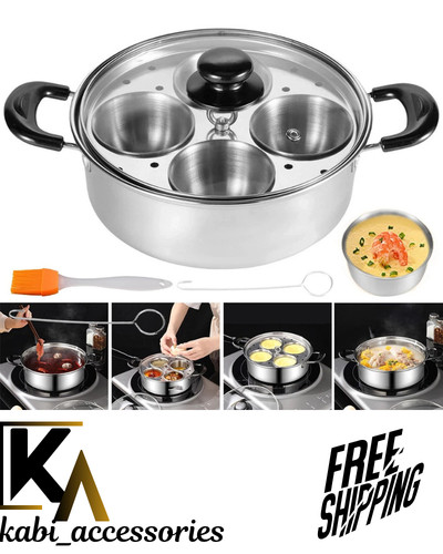 Silver stainless steel - silver, 4