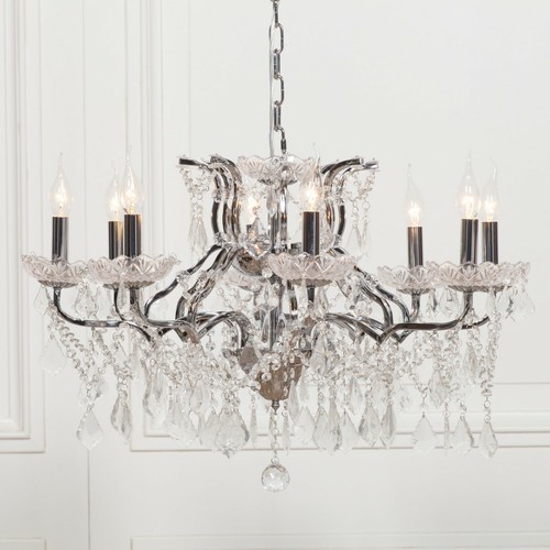 French style large - large, chrome