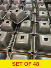 48x Pallet Stillage Feet Steel