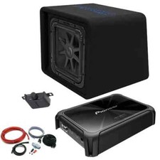 Kicker Solo-Baric L7 12" Ported Loaded Enclosure & Amplifier Package 750W RMS