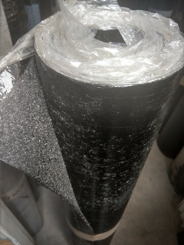 Black mineral felt torch - felt, on