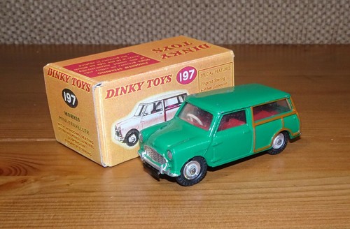 Dinky 197 morris mini - dinky,
