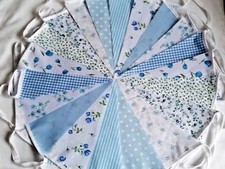 Fabric bunting wedding vintage - wedding,