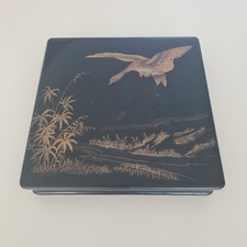Antique Japanese lacquer box