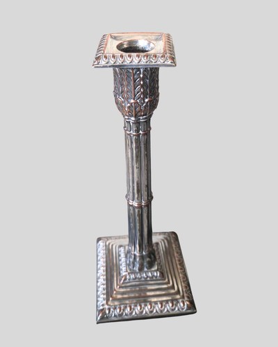 Vintage silvered copper - silvered,