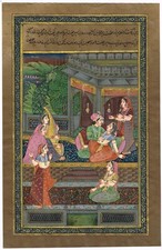 Indian Miniature Painting Of