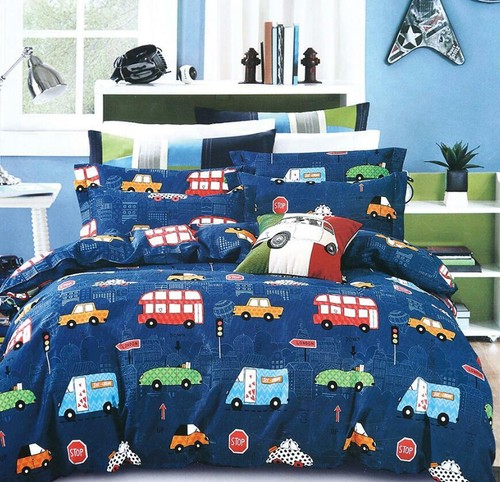 Cartoon car bus kids - cartoon,