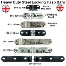 Security LOCKING HASP BAR Van