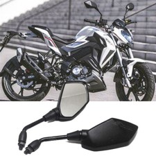 10mm Motorcycle Rearview Side Mirrors For Keeway RKF125 Superlight 125 Limited