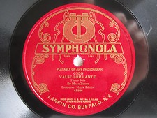 78rpm MANA ZUCCA Piano - Valse