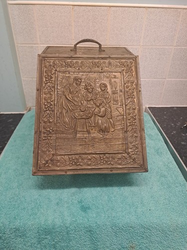 Vintage embossed brass - vintage,