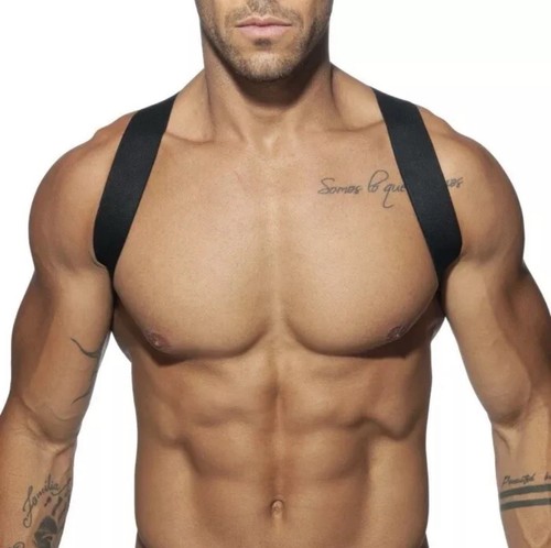 Men gym stretchy harness - men,