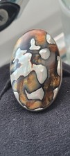 Sterling silver and abalone - and,
