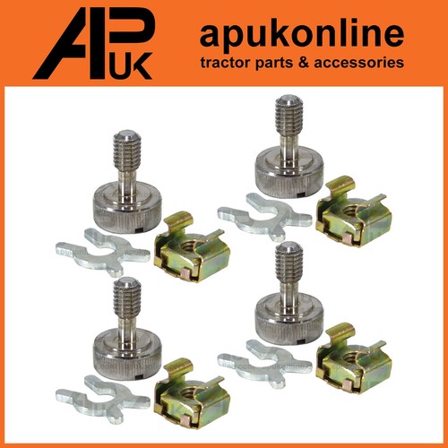Battery cover screw - 4x, for