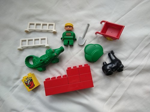 Lego duplo crocodile - duplo, sea