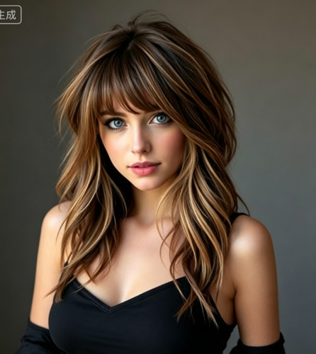 20inch brown blonde - brown, with