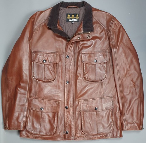 Barbourleather utility jacket - barbourleather,