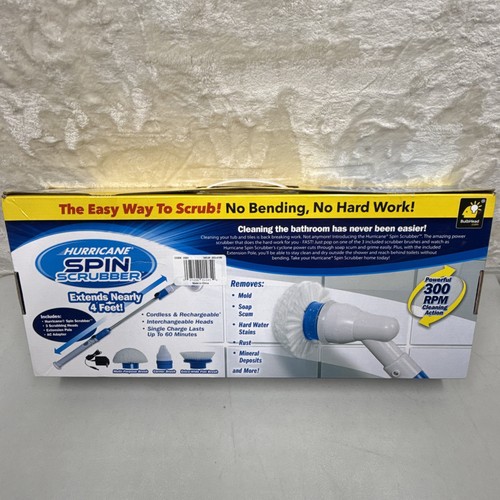 New hurricane spin scrubber - hurricane,