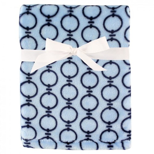 Baby boys soft plush blanket - soft,