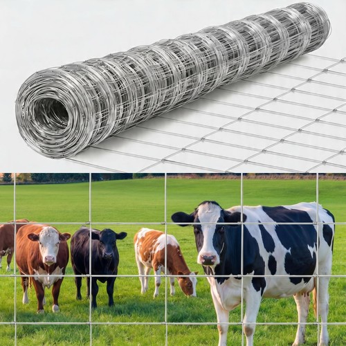 Galvanized wire fence - fence, 5ft