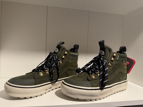 Vans waterproof sk8 olive - vans, hi