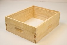 10 Frames Langstroth Unassembled Wooden Bee Hive Super Solid Pinewood