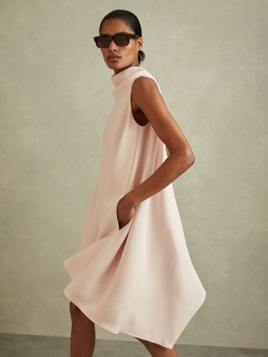 Reiss shauna high - neck, drape