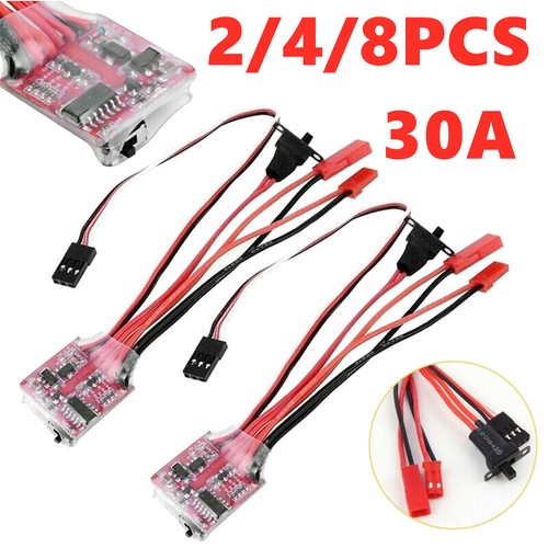 8pc 30a esc brushed brush - 30a,