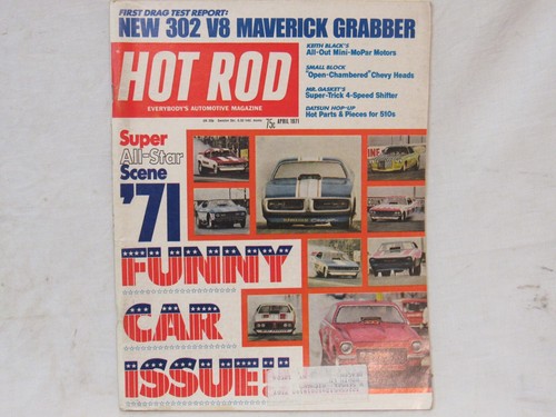 Hot rod magazine april - hot,