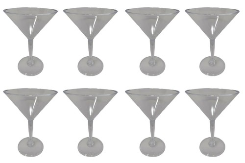 Plastic martini cocktail - plastic,