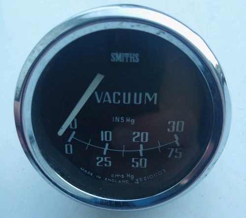 Veteran smiths vacuum gauge - smiths,