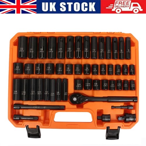 50pc socket set - 50pc, metric