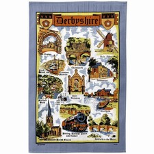 Derbyshire Cotton Tea Towel