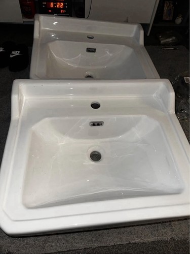 White harrogate sinks - white,