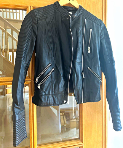 Zara trf outerwear black - zara,