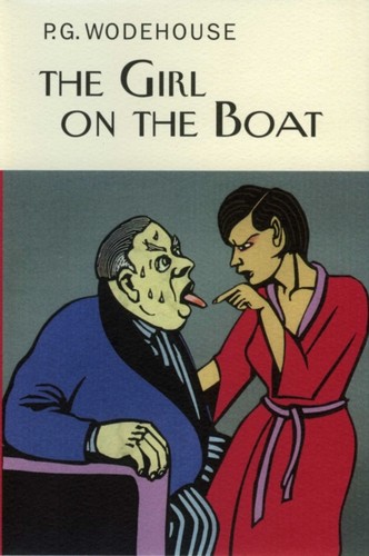 The girl boat - on, by