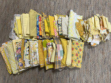 Vintage Yellow Cotton Quilt
