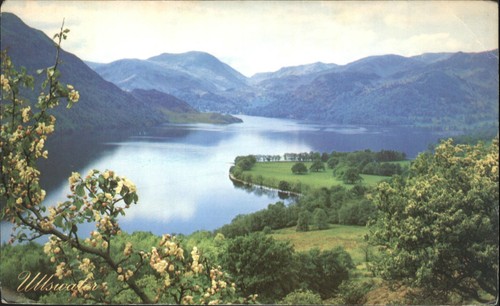Vintage ullswater lake - vintage,