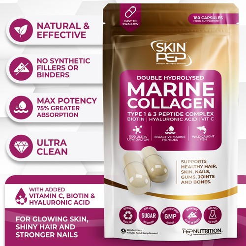 Collagen capsules tablets - collagen,
