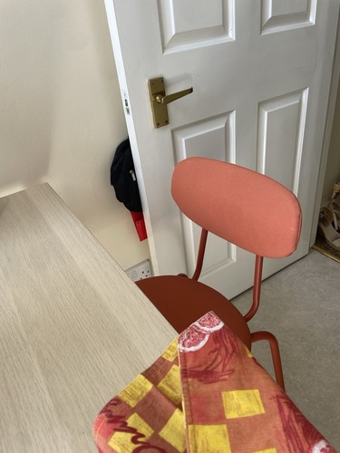 Chairs ikea orange metal - chairs,