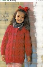 2042 Girl's Chunky Cabled