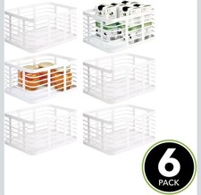mDesign Wire Storage Basket In