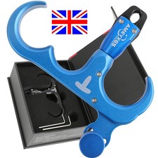 Archery Release Aid Manual 3 Finger Thumb Trigger 360° Rotated Shooting