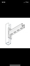 300mm Galvanised Slotted Cantilever Arms Unistrut Channel X 13