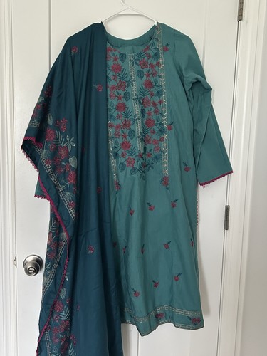 Women embroidered salwar - embroidered,