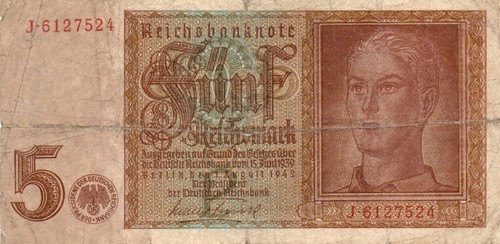 Genuine german reichsmark - german,