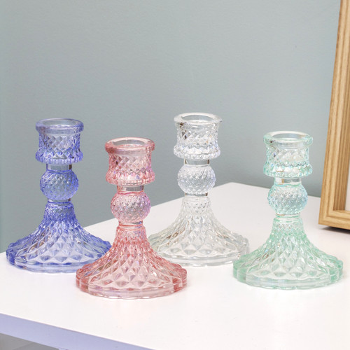 Set pastel glass - pastel,