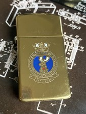 HMCS Fraser Brass Slim Zippo