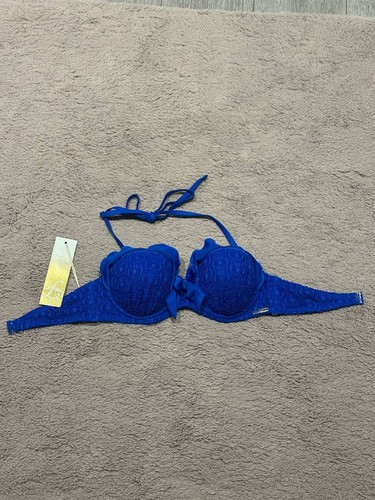 Lipsy london blue print bikini - print,