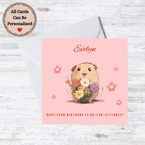 Handmade personalised birthday - handmade,
